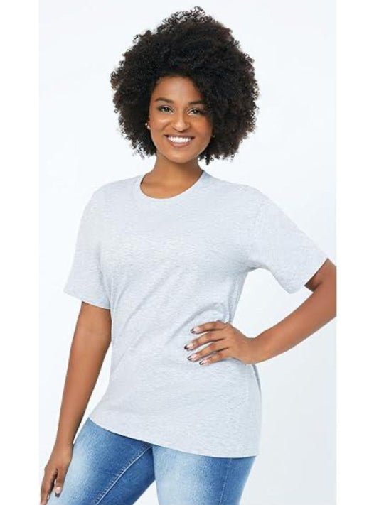 Amoriae Water-Repellent Cotton Blend T-Shirt with Crew Neck