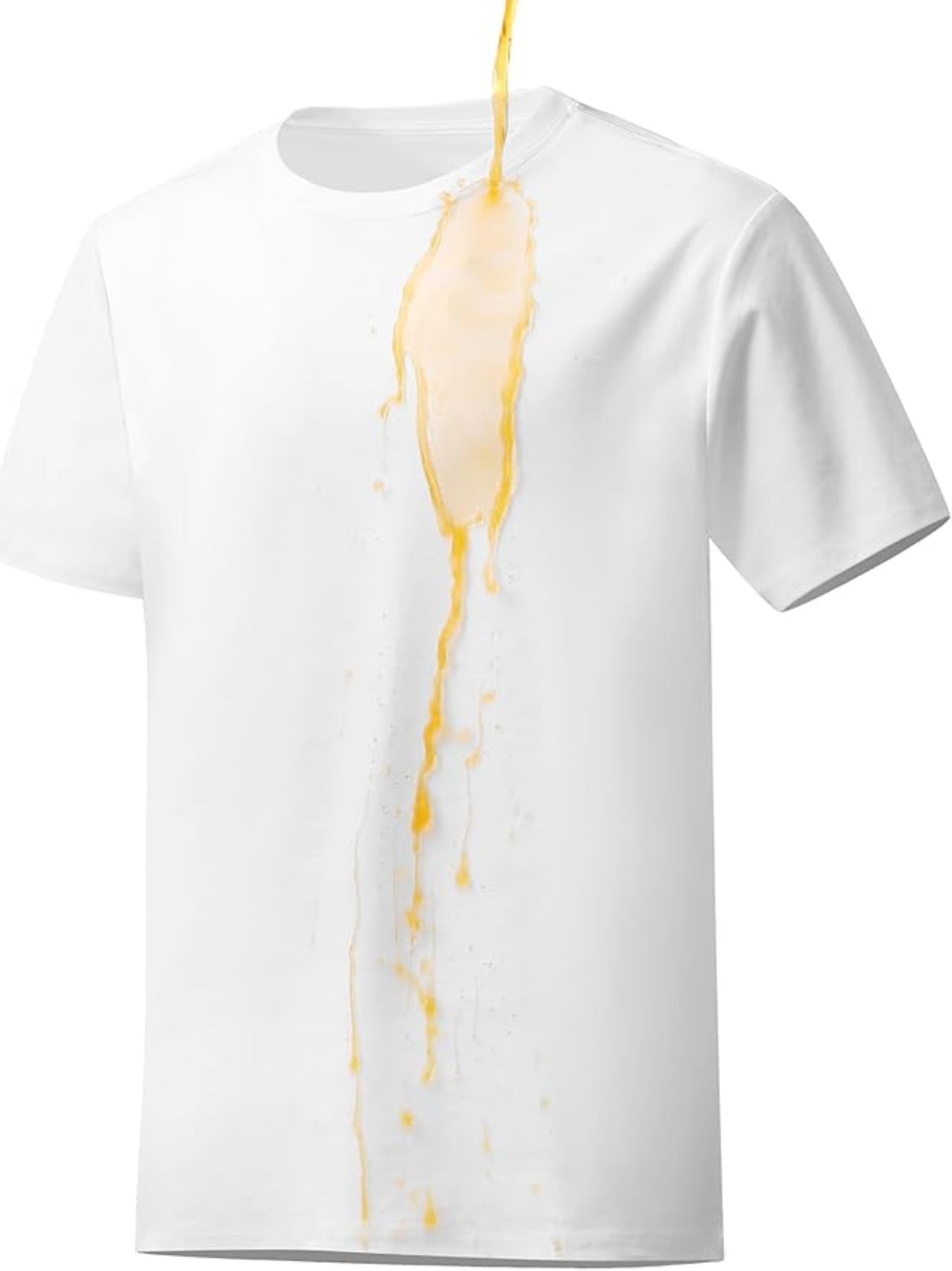 Amoriae Water-Repellent Cotton Blend T-Shirt with Crew Neck