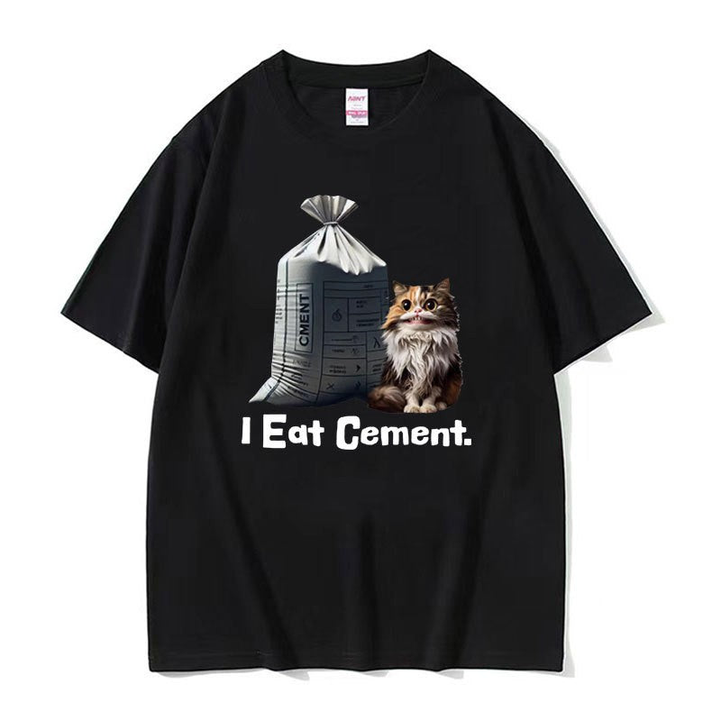 Lorirae Funny Graphic Loose Fit Cotton T-Shirt