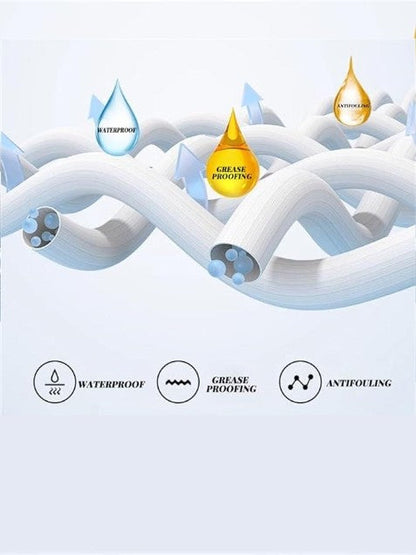 Amoriae Water-Repellent Cotton Blend T-Shirt with Crew Neck