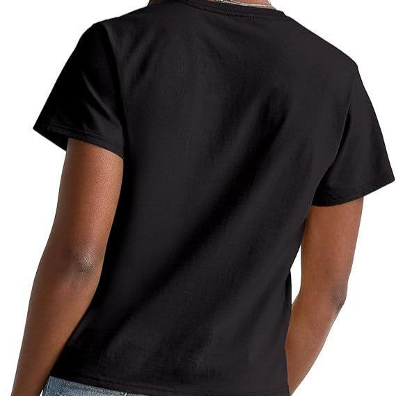Liorisse Loose Fit Crew Neck Summer Tee for Women