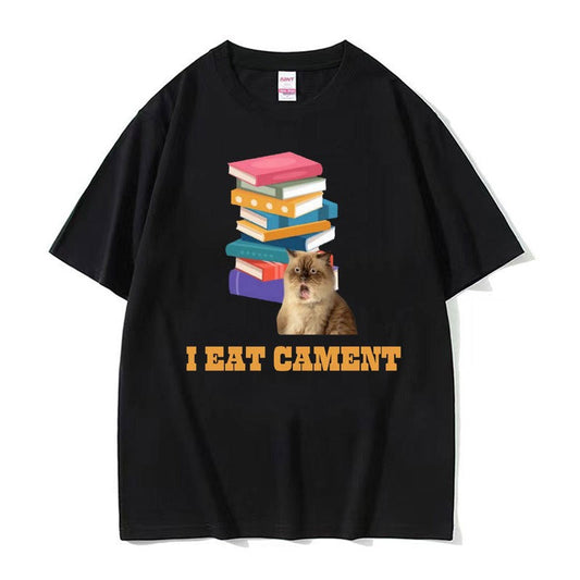 Lorirae Funny Graphic Loose Fit Cotton T-Shirt
