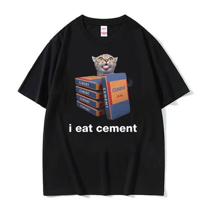 Lorirae Funny Graphic Loose Fit Cotton T-Shirt