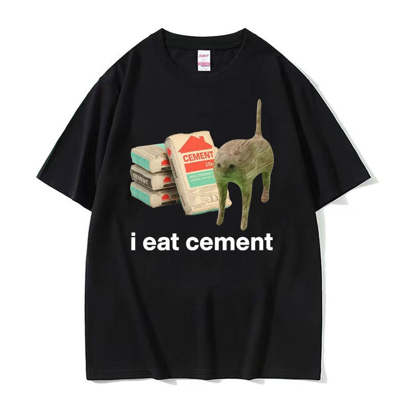 Lorirae Funny Graphic Loose Fit Cotton T-Shirt