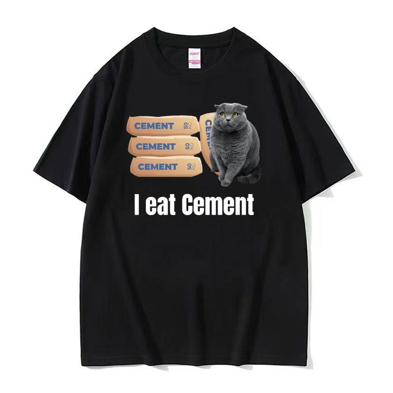 Lorirae Funny Graphic Loose Fit Cotton T-Shirt