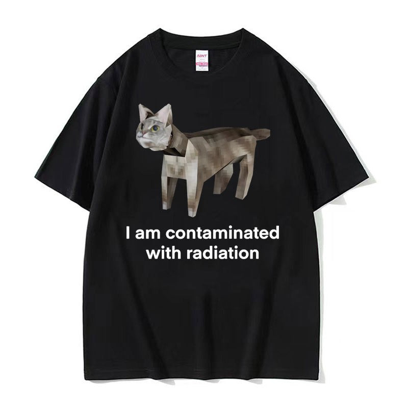 Lorirae Funny Graphic Loose Fit Cotton T-Shirt
