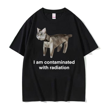Lorirae Funny Graphic Loose Fit Cotton T-Shirt