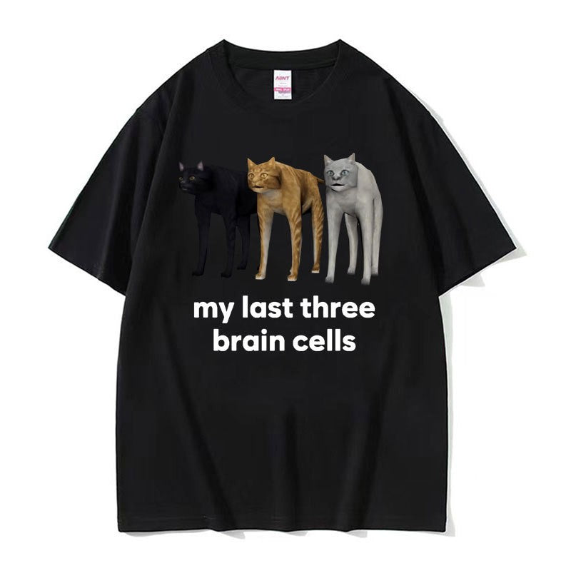 Lorirae Funny Graphic Loose Fit Cotton T-Shirt