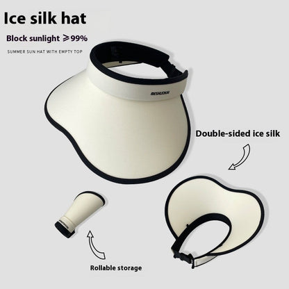 Lorissea Ice Silk UV Sun Protection Hat with Full Face Coverage