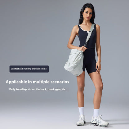 Oryvella Deep U-Back Padded Compression Sports Vest